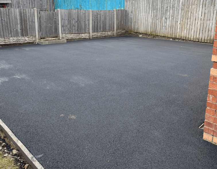 Playground tarmac surface